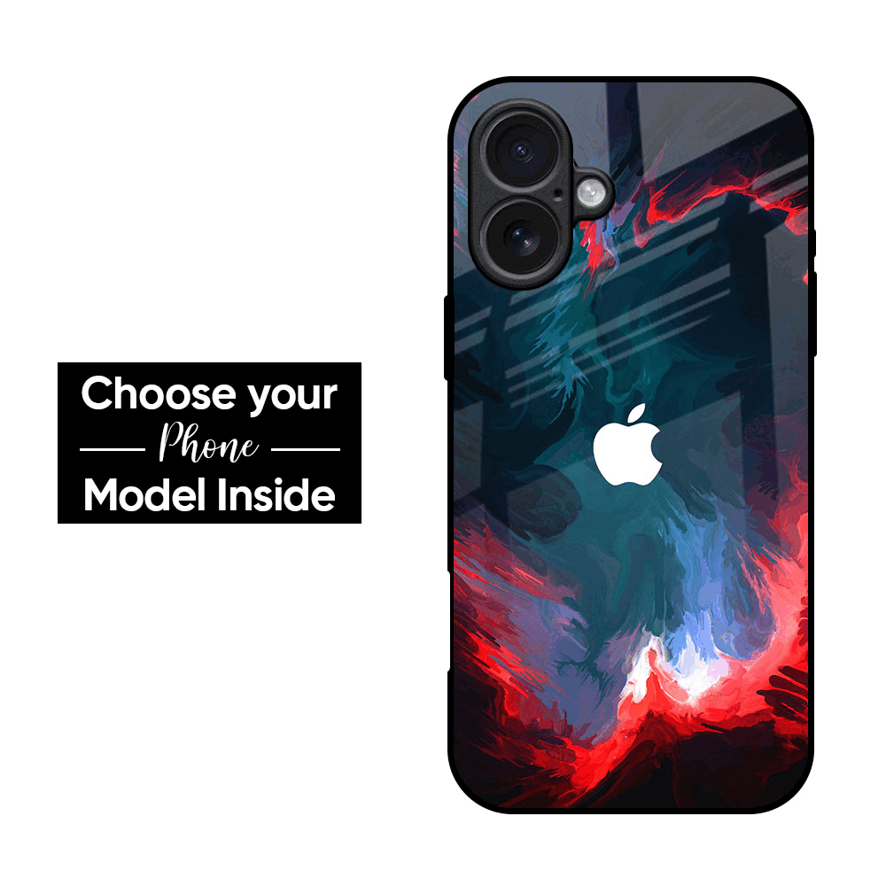 Brush Art Glass Case