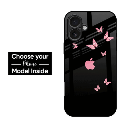 Fly Butterfly Glass Case
