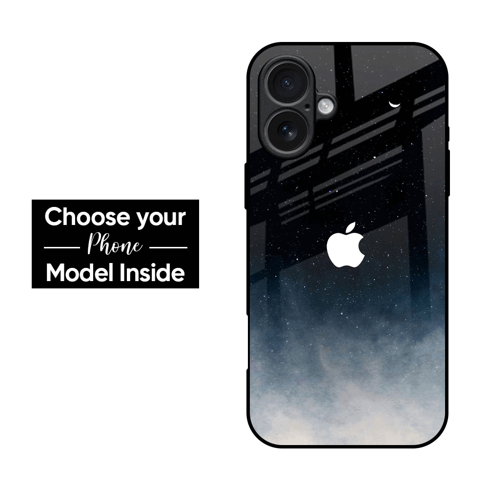 Aesthetic Sky Glass Case