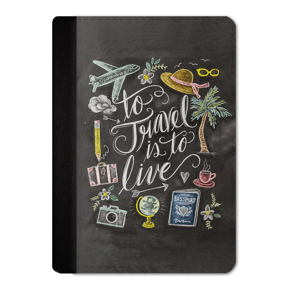 Travel Doodle Passport Cover