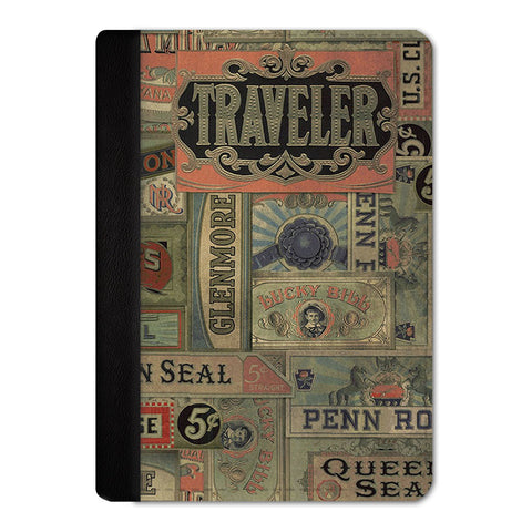 Retro Traveler Passport Cover