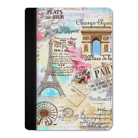 Colourful Paris Passport Cover