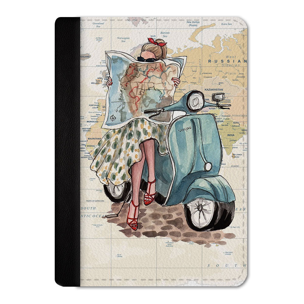 Travelling Beauty Passport Cover