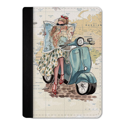 Travelling Beauty Passport Cover
