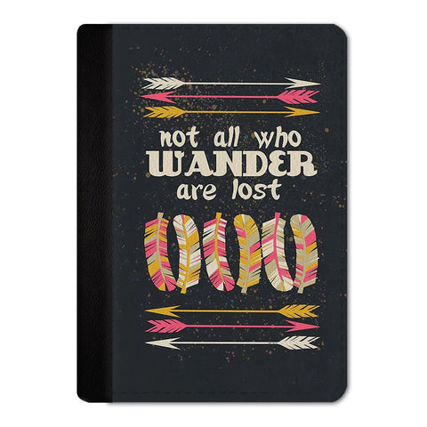 Wander Quote Passport Cover