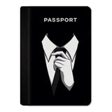Suit Tie Passport Cover