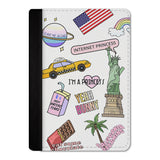 Sticker Collage Passport Cover