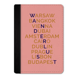 Wanderlust Cities Passport Cover