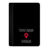 Location Pin Passport Cover