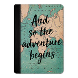 Adventure Begins Passport Cover