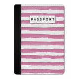 Pink Watercolor Passport Cover