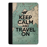 Vintage Map Passport Cover