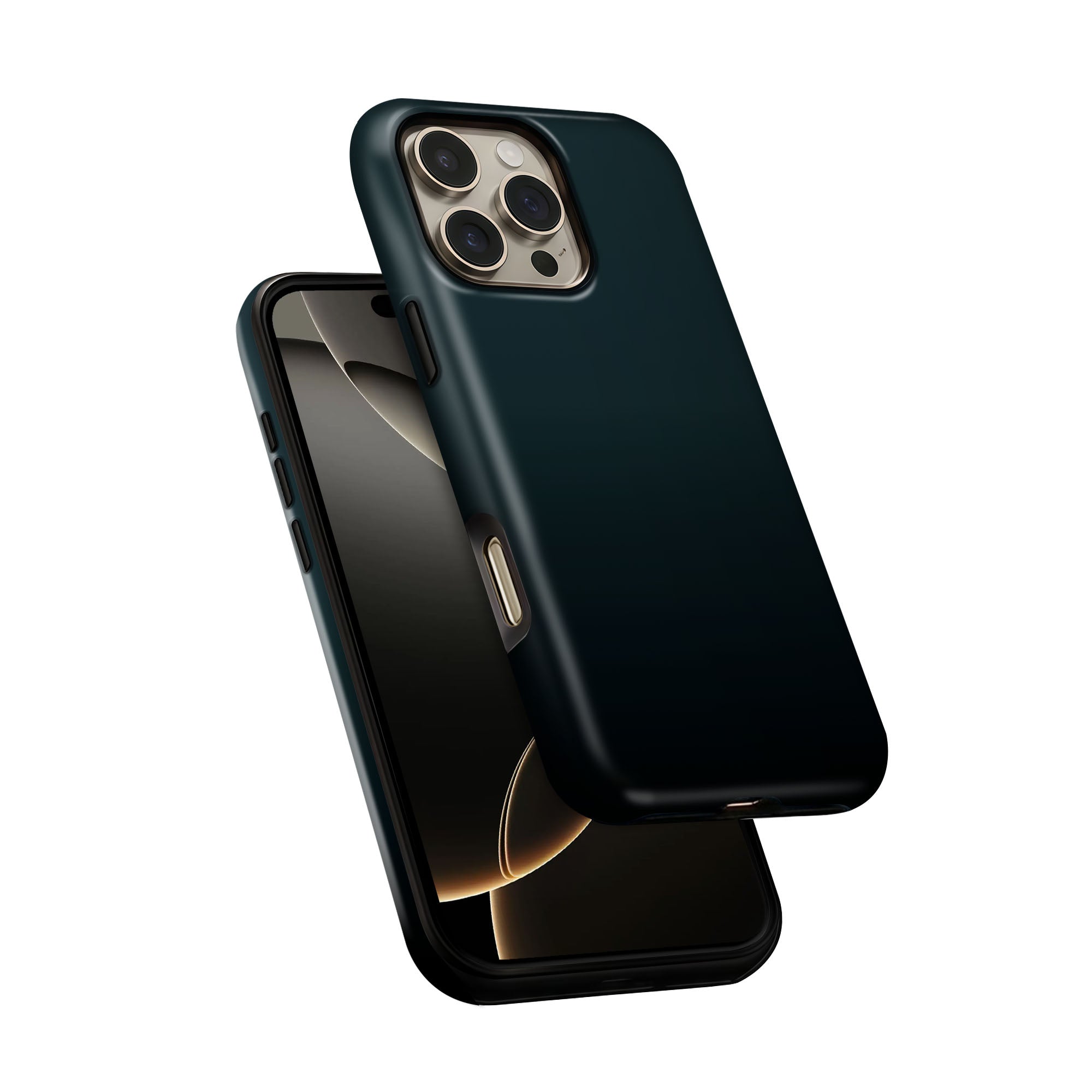 Teal Black Fade Tough Case