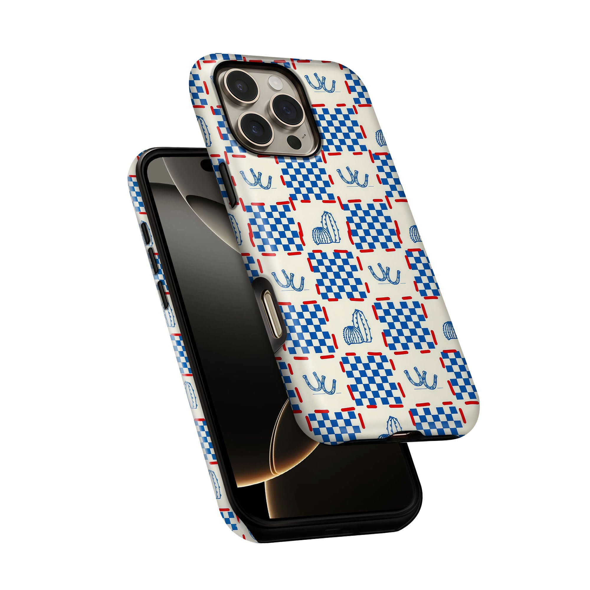 Blue Heart Checks Tough Case