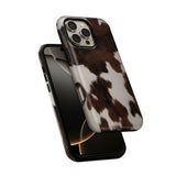 Brown Cowhide Tough Case