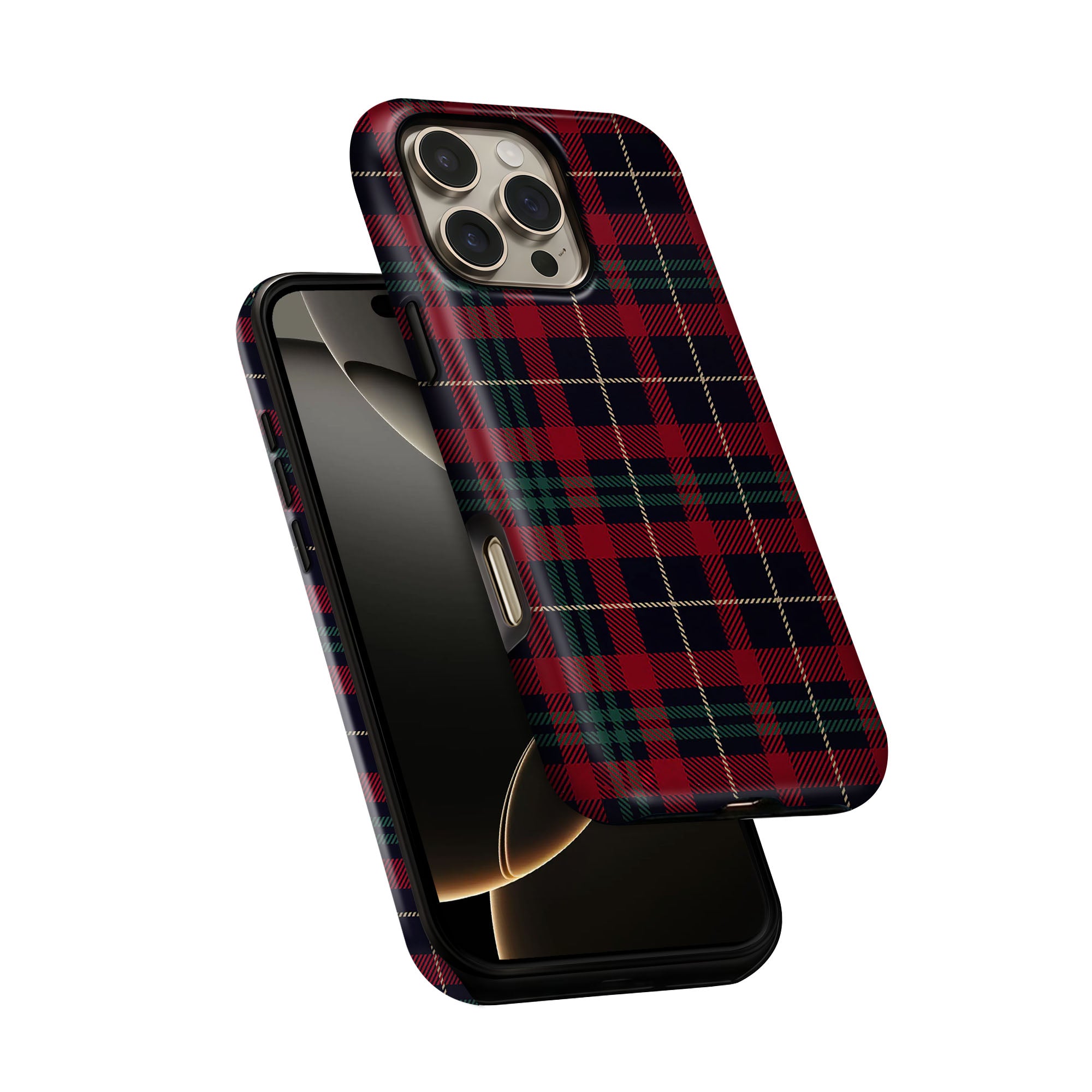 Plaid Latte Tough Case