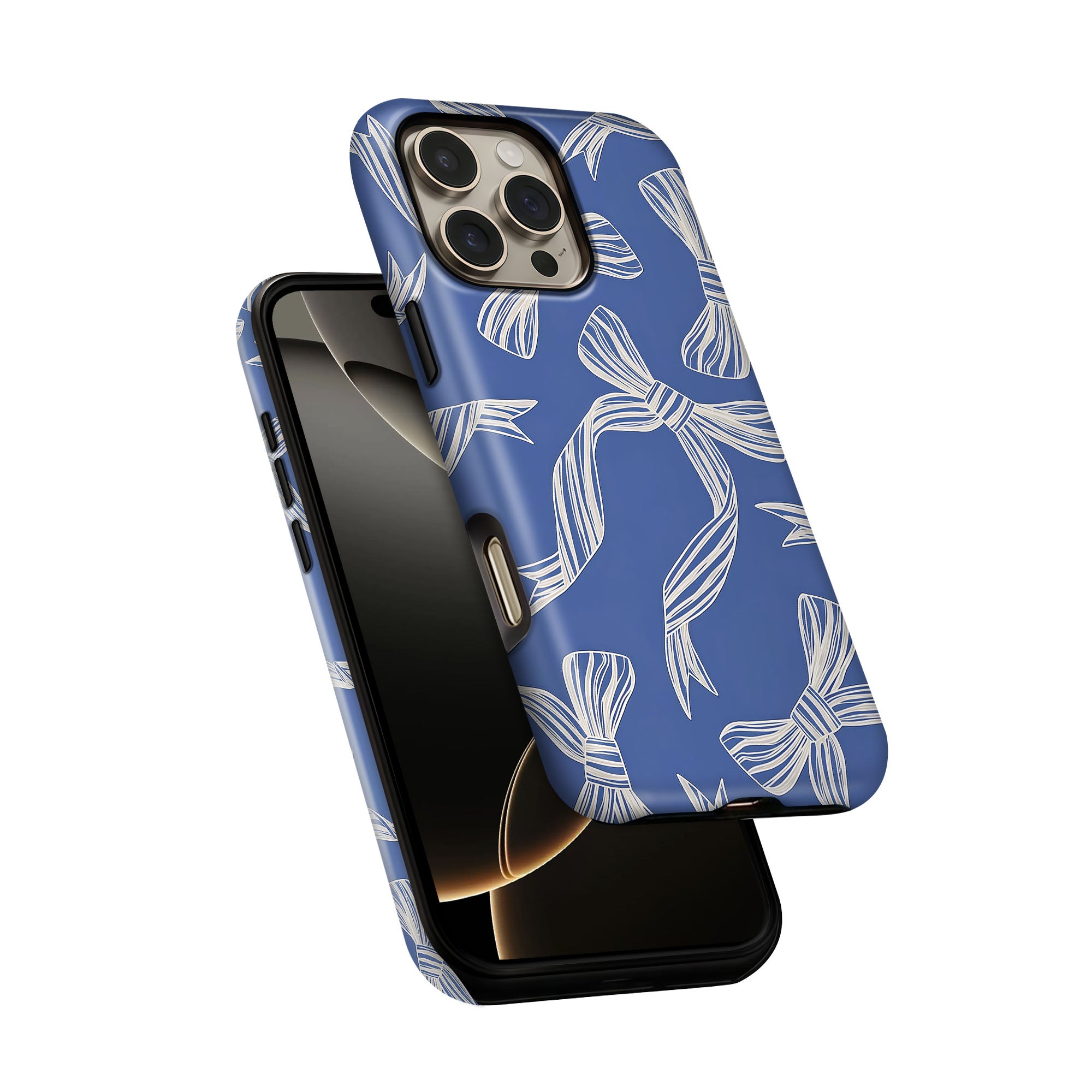 Cobalt Ribbon Tough Case