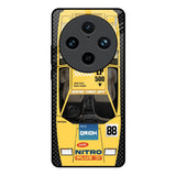 Yellow Racing Car Vivo X100 Pro 5G Glass Back Cover Online