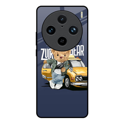Adventurous Bear Vivo X100 Pro 5G Glass Back Cover Online