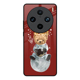 Astronaut Bear Vivo X100 Pro 5G Glass Back Cover Online