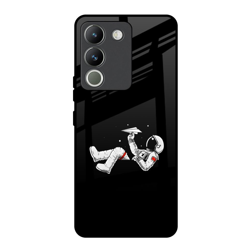 Space Traveller Vivo Y200 5G Glass Back Cover Online