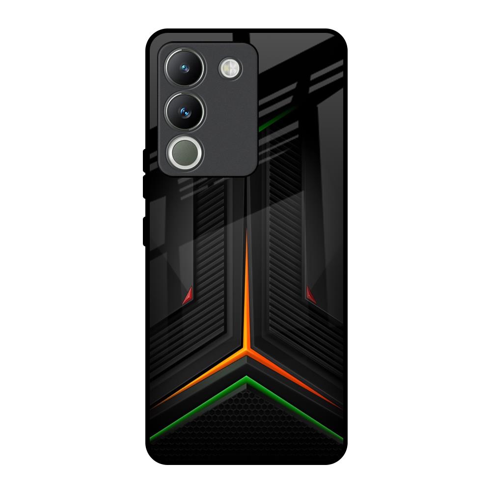 Modern Ultra Chevron Vivo Y200 5G Glass Back Cover Online