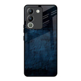 Dark Blue Grunge Vivo Y200 5G Glass Back Cover Online