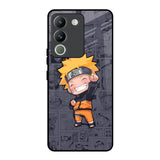 Orange Chubby Vivo Y200 5G Glass Back Cover Online