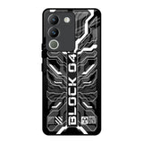 Monochrome Magic Vivo Y200 5G Glass Back Cover Online