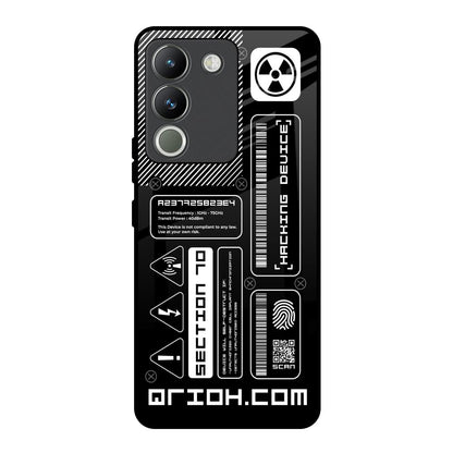 Futuristic Art Vivo Y200 5G Glass Back Cover Online