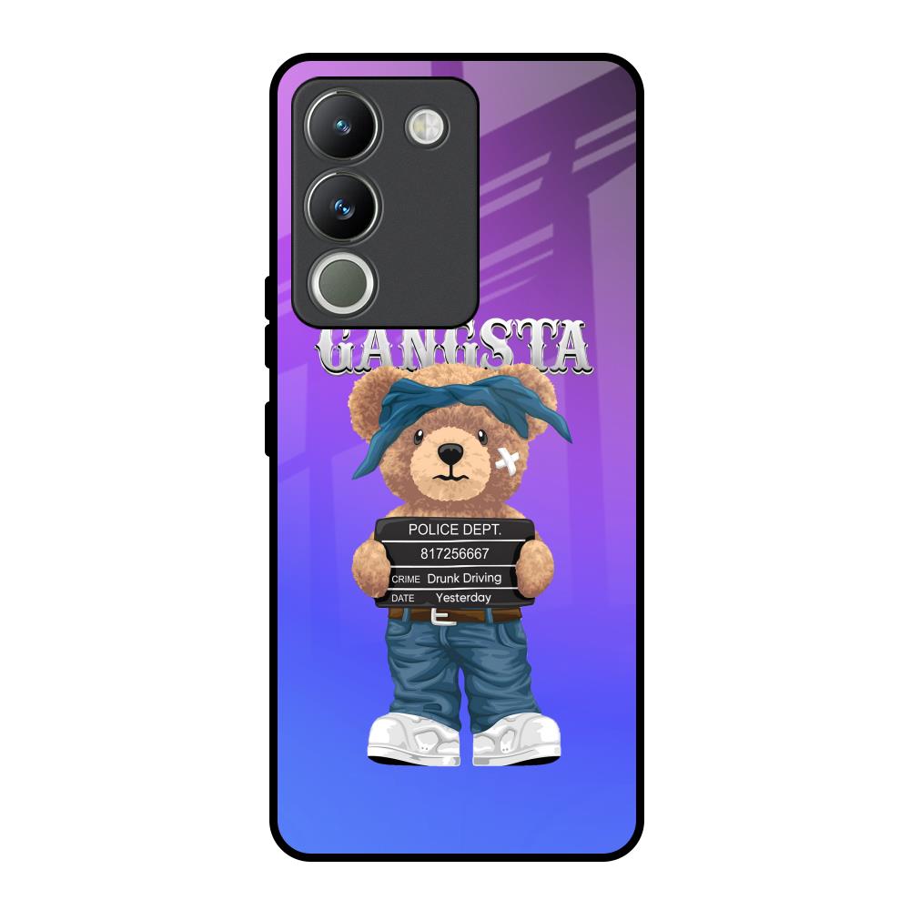 Gangsta Bear Vivo Y200 5G Glass Back Cover Online
