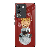 Astronaut Bear Vivo Y200 5G Glass Back Cover Online