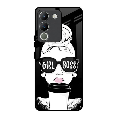 Girl Boss Vivo Y200 5G Glass Back Cover Online