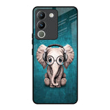 Adorable Baby Elephant Vivo Y200 5G Glass Back Cover Online