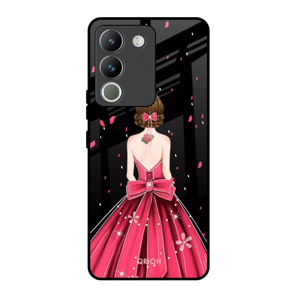 Fashion Princess Vivo Y200 5G Glass Back Cover Online