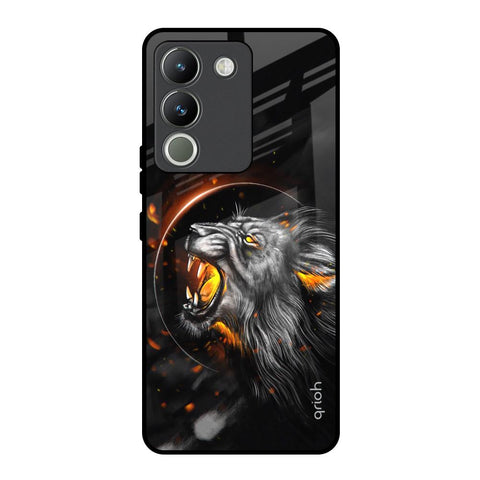 Aggressive Lion Vivo Y200 5G Glass Back Cover Online