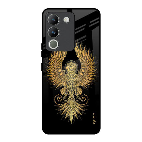 Mythical Phoenix Art Vivo Y200 5G Glass Back Cover Online