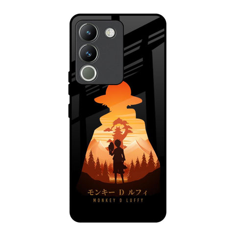 Luffy One Piece Vivo Y200 5G Glass Back Cover Online