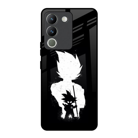 Monochrome Goku Vivo Y200 5G Glass Back Cover Online