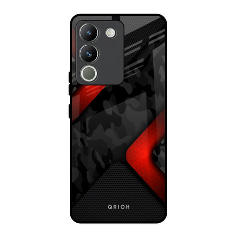 Modern Camo Abstract Vivo Y200 5G Glass Back Cover Online