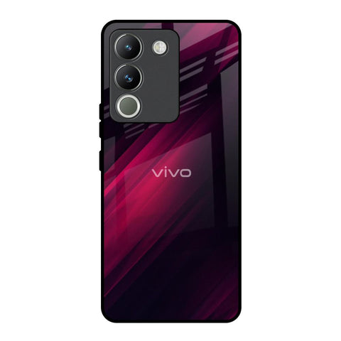 Razor Black Vivo Y200 5G Glass Back Cover Online