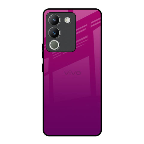 Magenta Gradient Vivo Y200 5G Glass Back Cover Online