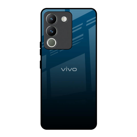 Sailor Blue Vivo Y200 5G Glass Back Cover Online