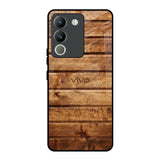 Wooden Planks Vivo Y200 5G Glass Back Cover Online