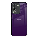 Dark Purple Vivo Y200 5G Glass Back Cover Online