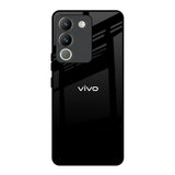 Jet Black Vivo Y200 5G Glass Back Cover Online
