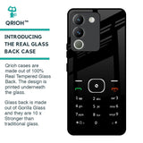 Classic Keypad Pattern Glass Case for Vivo Y200 5G