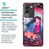 Radha Krishna Art Glass Case for Vivo Y200 5G