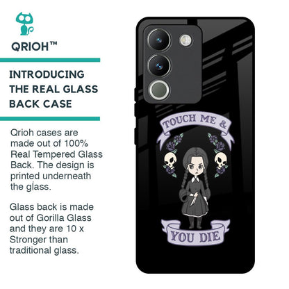 Touch Me & You Die Glass Case for Vivo Y200 5G