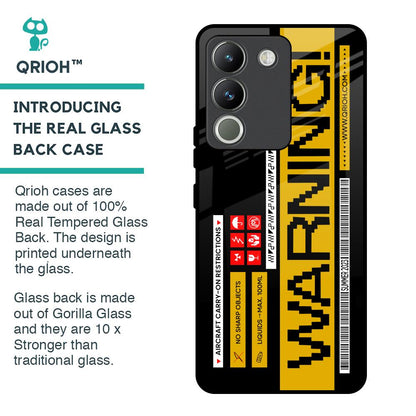 Aircraft Warning Glass Case for Vivo Y200 5G